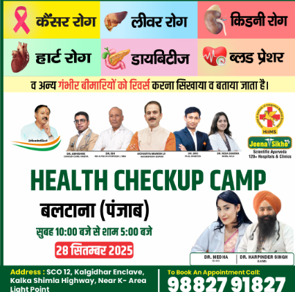 SCO 12, Kalgidhar Enclave, Kalka Shimla Highway, Baltana, Zirakpur, Punjab 140603 Baltana Camp